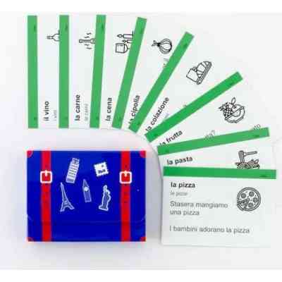 Обучающий набор English Student Карточки для разговорного итальянского языка, украинский (41315843) Винница