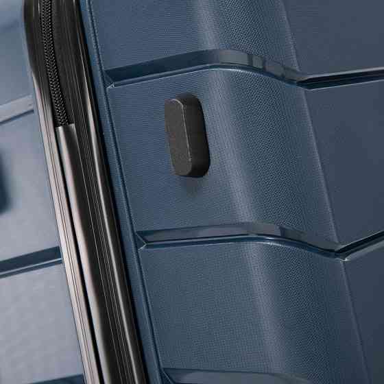 Валіза поліпропіленова WINGS PP06 середня 69 см темно-синя Київ