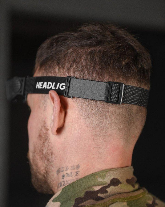 Ліхтарик на лоб налобний із червоним світлом якісний K372 R З сенсорний ВТ6356!!! Одеса - фото 5