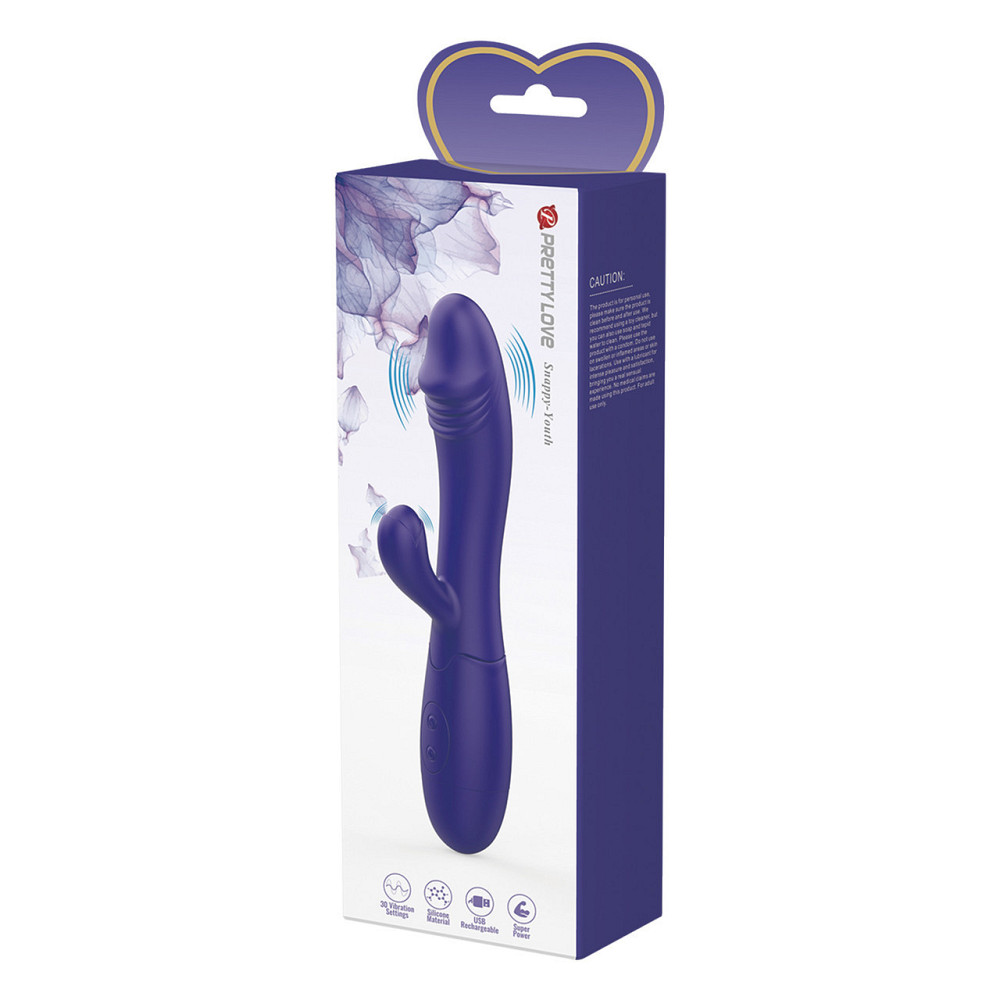 Вібратор - Pretty Love Snappy Vibrator Blue Sex Aura Київ - фото 10