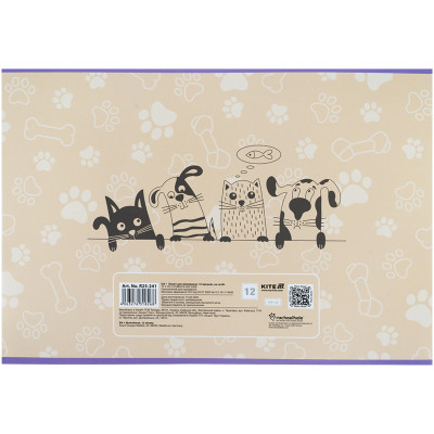 Альбом для рисования Kite Rachael Hale, 12 листов (R25-241) Винница - изображение 6