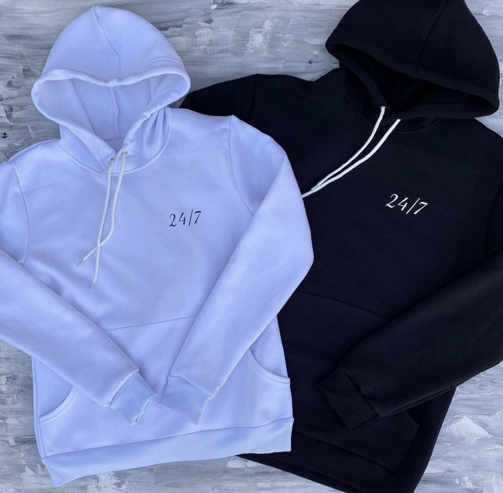 Теплі парні толстовки для хлопця та дівчини 24/7 Чернівці - фото 1