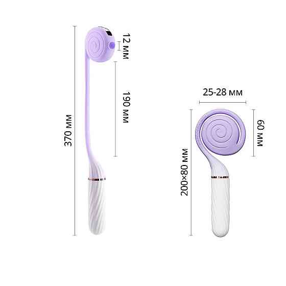 Пульсатор с вакуумной стимуляцией Otouch LOLLIPOP Purple Sex Aura Киев