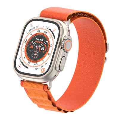 Ремешок для смарт-часов Armorstandart Alpina Band для Apple Watch 42 (Series 11-10)/41/40/38 Orange (ARM64978) Винница