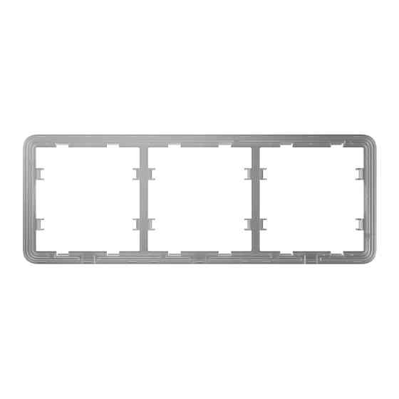 Рамка Ajax Frame (3 seats) для трьох розеток або вимикачів Київ