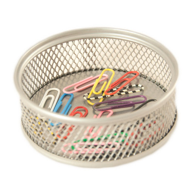 Підставка для скріпок Buromax металева, срібляста (BM.6221-24) Вінниця - фото 3