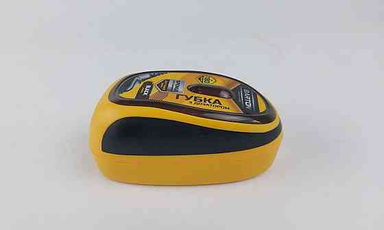 Губка з дозатором для взуття з гладкої шкіри чорна, ТМ Barton (1 шт.) Харків