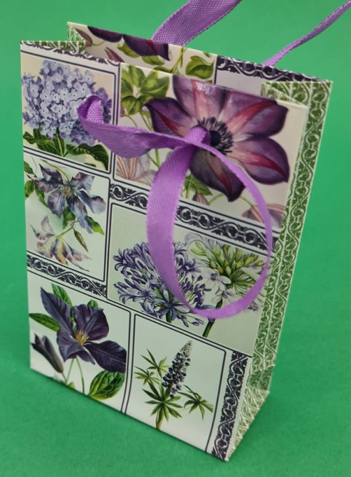 Пакет паперовий подарунковийМІНІ 8*12*3.5 арт14 (12 шт.) Харків - фото 1