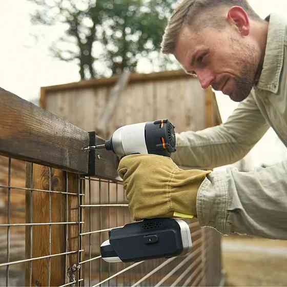 Аккумуляторный ударный винтоверт Litheli бесщеточный, питание от павербанка (УМБ Litheli Power Bank 20000 mAh, 45W, 2А в Киев