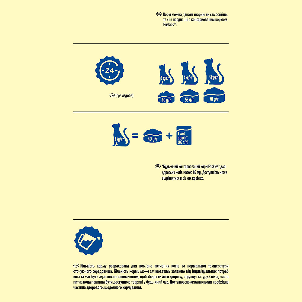 Сухий корм FRISKIES Sterilized для дорослих стерилізованих котів, з лососем, тунцем та овочами, 1.5 кг Київ - фото 7