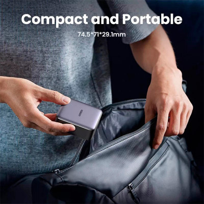 Зарядний пристрій Ugreen 4xUSB 65W (2хUSB-C+2xUSB-A) Gan CD327 (90747) Вінниця - фото 7