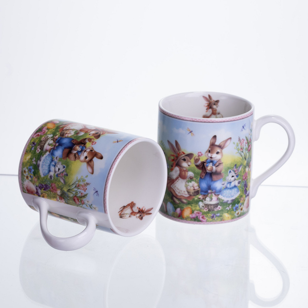 Набір чашок порцелянових Rabbit Family 220 мл 2шт HP-7323-8 Коломия - фото 4