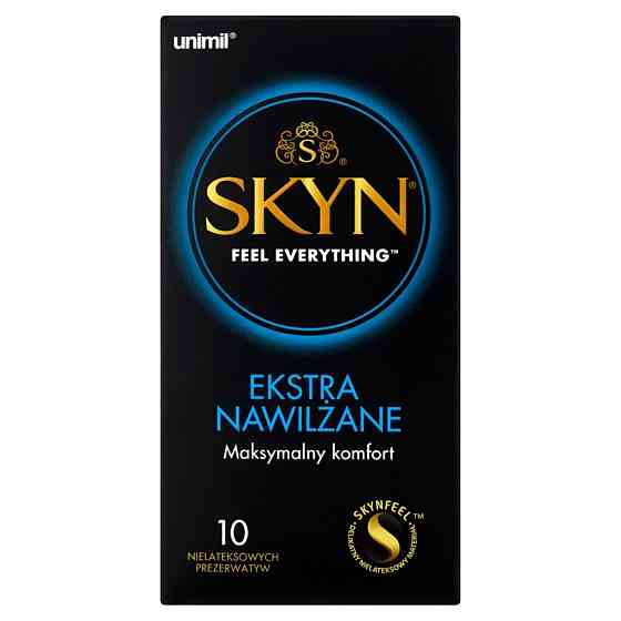 Презервативи UNIMIL SKYN BOX 10 EXTRA WET Sex Aura Київ