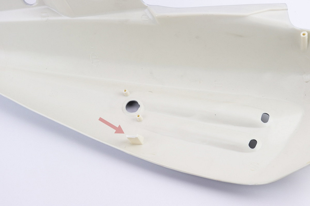 УЦІНКА RACE пластик - бічний задній лівий + правий к-кт, СІРИЙ (незначні подряпини, немає одного кріплення, див. фото) Київ - фото 2