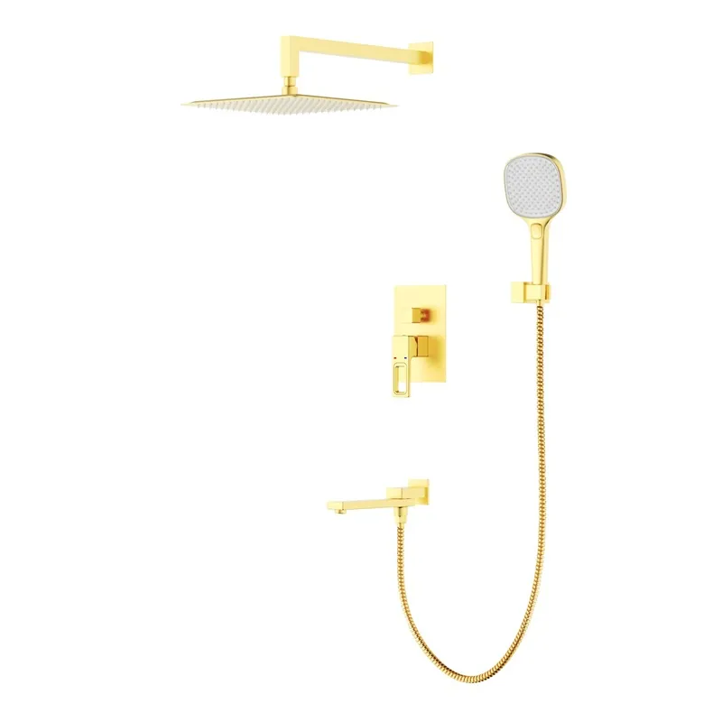 Душова система вбудована KOER KB-66009-12 3 функціі (Колір матове золото) (KR5992)   ( 29352 ) Харьков - изображение 1