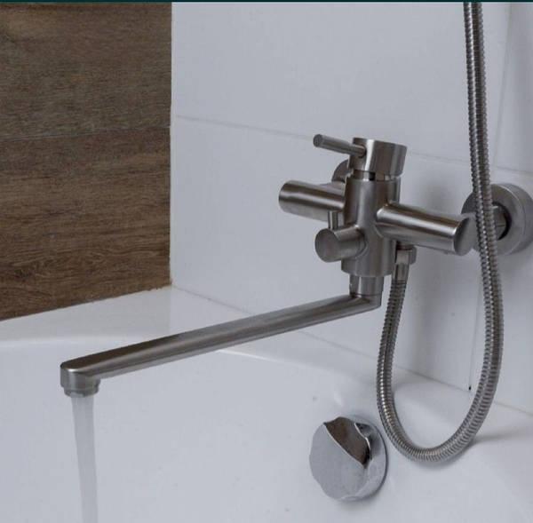 Смеситель для ванны MIXXUS SUS-006 (EURO), с нерж. стали Харьков - изображение 4