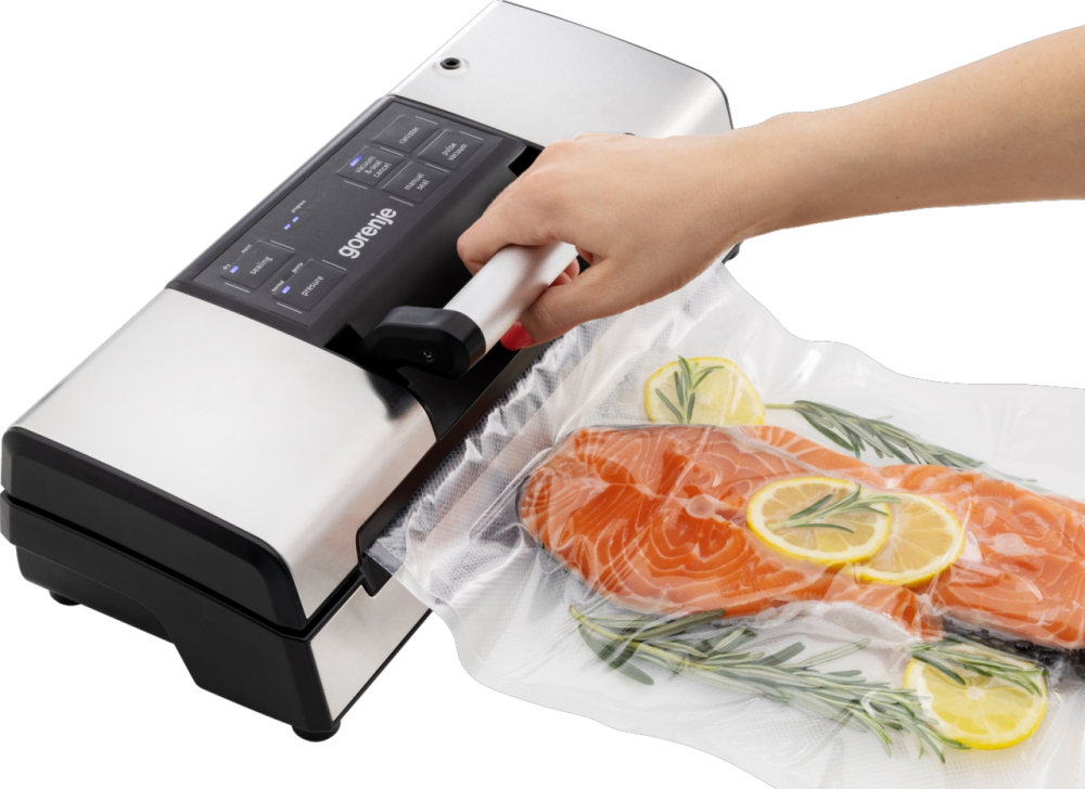 Вакуумний пакувальник Gorenje VS120E Pro ( сріблястий з чорним ) Харьков - изображение 8