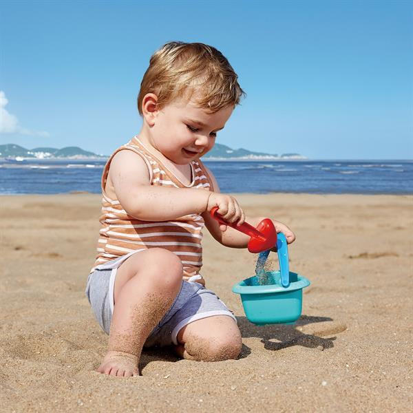 Набір для пісочниці Hape відерце з лопаткою (E4089) Харків - фото 3