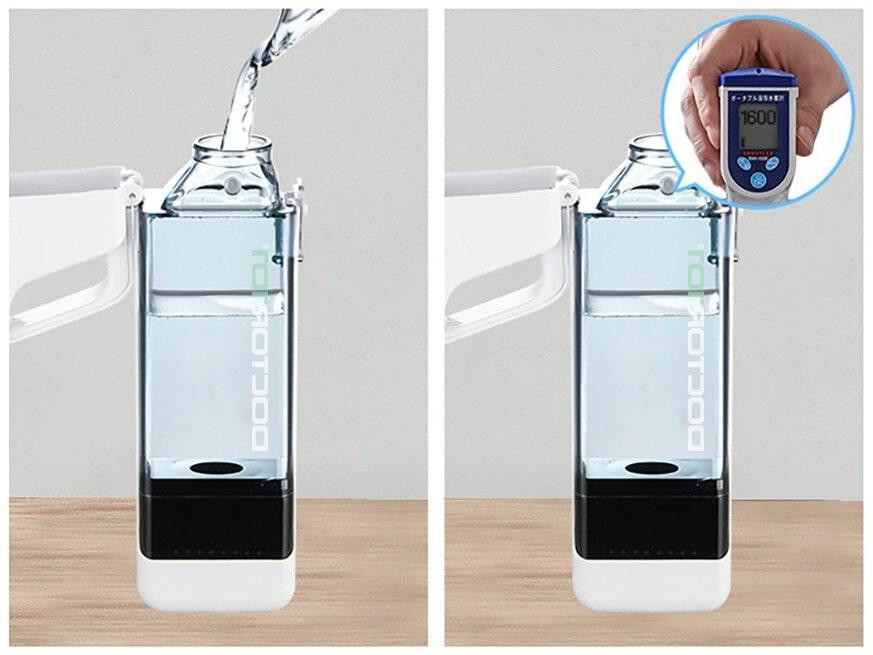 Ударопрочный генератор водородной воды Doctor-101 Lokka с мембраной DuPont и ингалятором на 300 мл Днепр - изображение 10