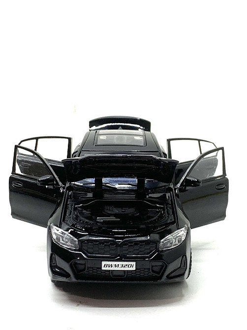 Машина TK Union Group BMW M3 металопластик 1:32 звук світло інерція Чорна (ТК-10105) Чернігів - фото 9