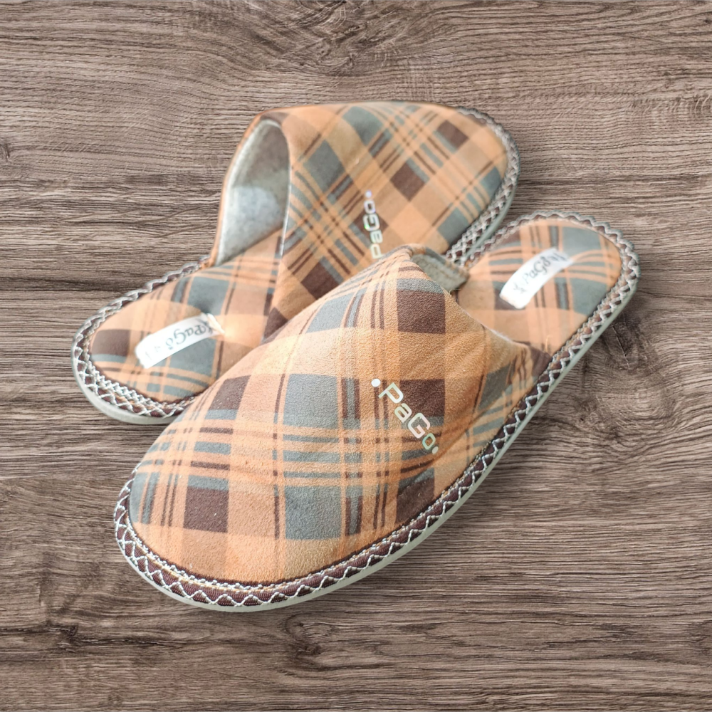 Хатні капці чоловічі закритий носок тм PaGo Карта Одеса - фото 3