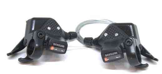 Мікрошифт перемикання швидкостей велосипеда (L-3, R-8 швидкостей, напівавтомат) Мукачево