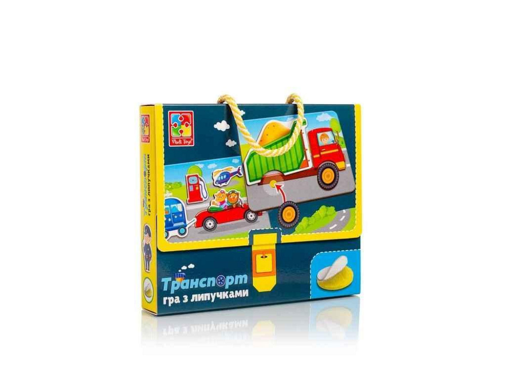Игра с липучками Транспорт VT1302-28 ТМ VLADI TOYS Киев - изображение 1