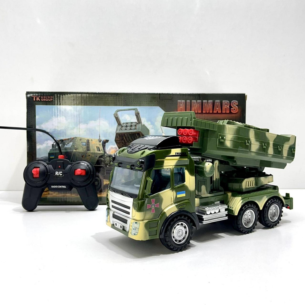 Машина на радіокеруванні TK Group військова вантажівка з ракетною установкою Зелений (78744) Чернигов - изображение 4