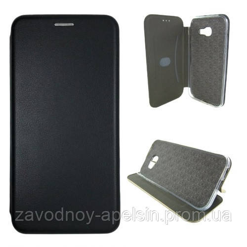 Чохол книжка Samsung A5 2017 A520 Підставка (чорний) Одеса - фото 1