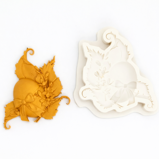 Молд силиконовый Яйцо 95 на 80 мм серый Киев