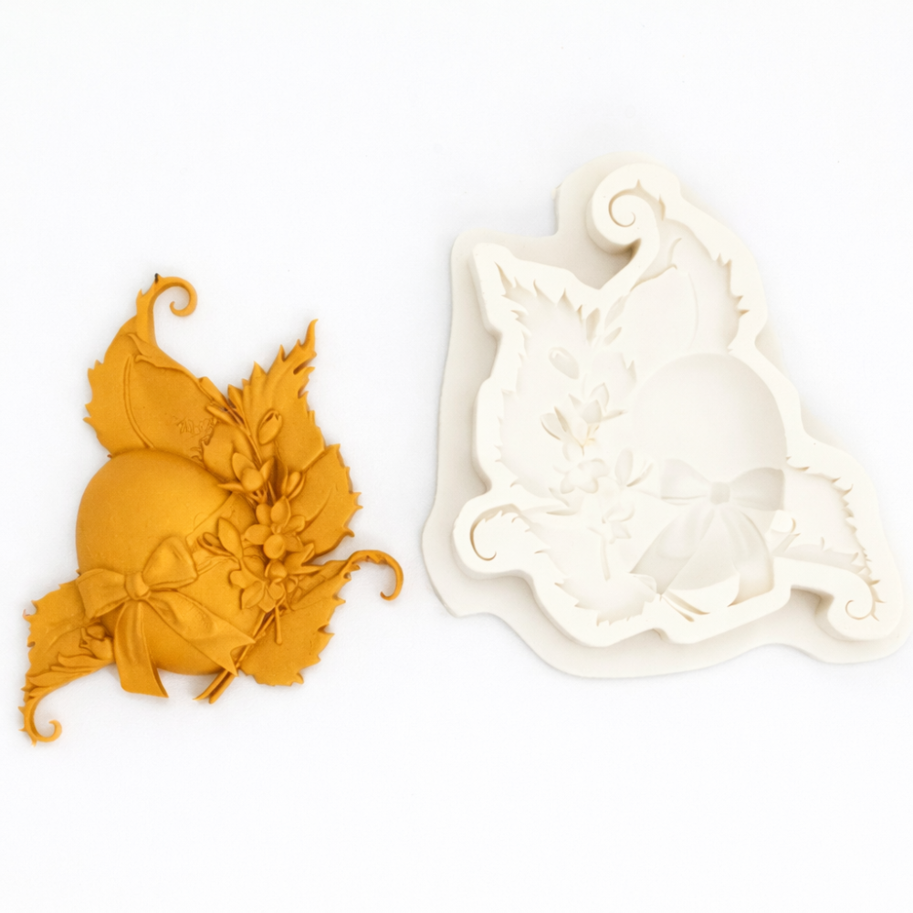 Молд силиконовый Яйцо 95 на 80 мм серый Киев - изображение 2