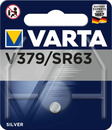 Батарейка часова VARTA V379 1.55V тип SR63 Київ