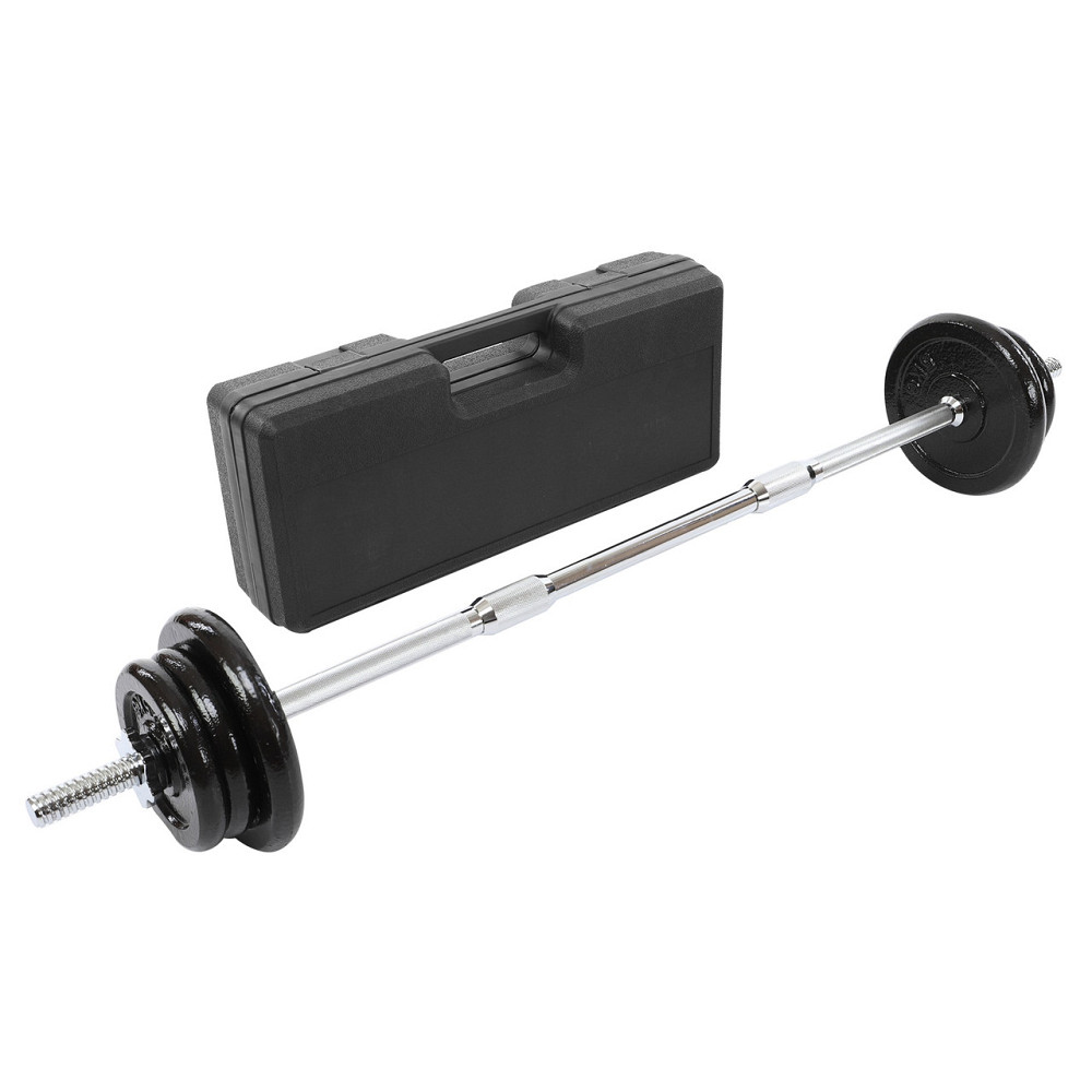 Штанга у пластиковому кейсі 25 кг Zelart 9637 Київ - фото 3