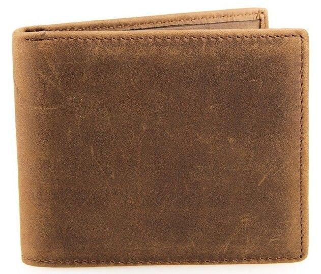 Кошелек мужской Vintage 14439 Коричневый Киев - изображение 13