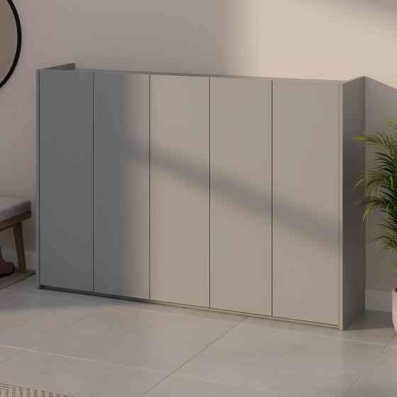 Тумба для обуви Doros Кассель Серый 5 ДСП 159х40х110 (41516227) Днепр