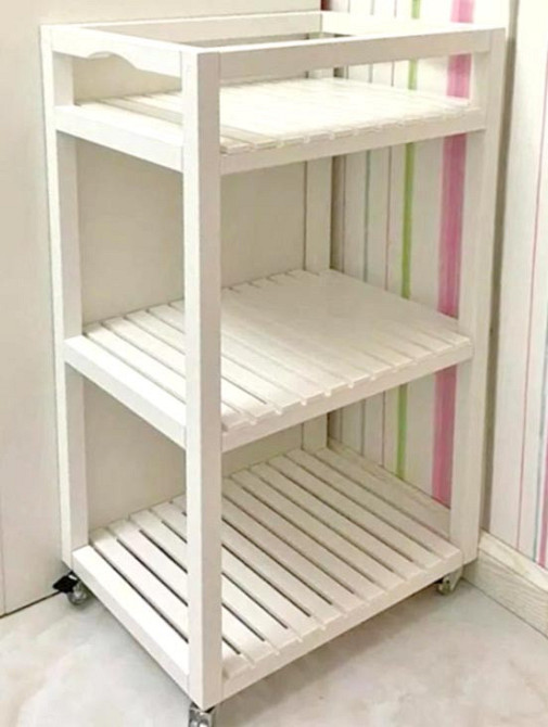 Етажерка на колесах "Бетел" зефір Миколаїв - фото 1