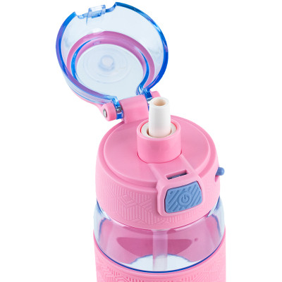 Поїльник-непроливайка Kite 600 мл, блакитно-рожева (K24-1201-3) Вінниця - фото 4
