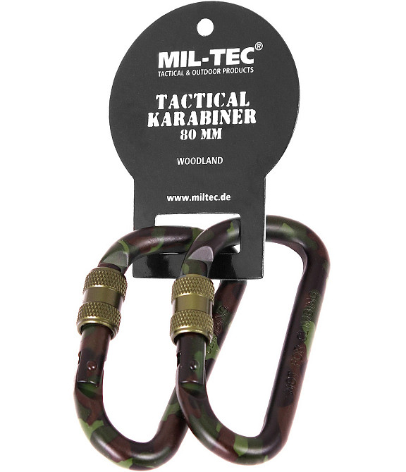 Тактические Карабины универсальные - 2 шт Mil-Tec от Sturm (15922080) Алюминий Нововолынск - изображение 1