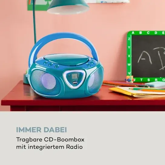 Бумбокс Auna Roadie CD Boombox из Германии Уценка Днепр