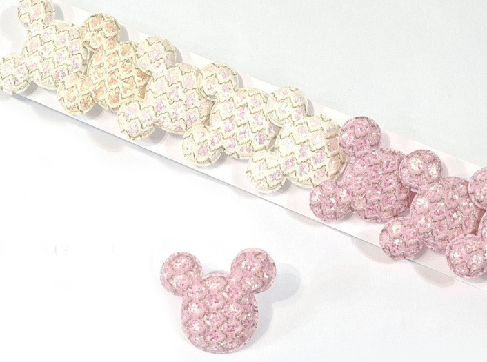 Гумки для волосся дитячі глітер Мікі 10 шт. Київ - фото 1
