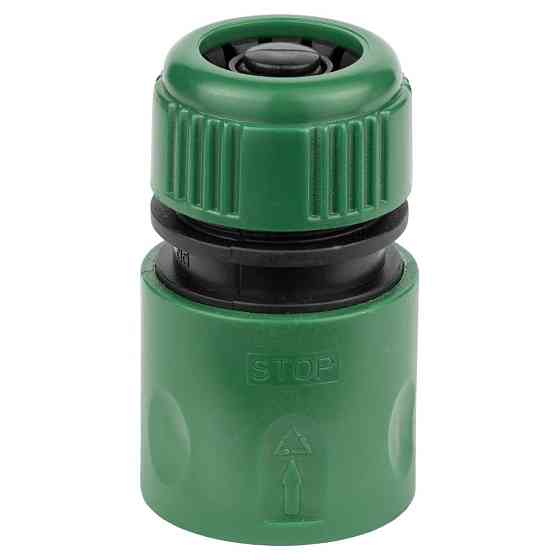 Конектор 1⁄2" швидкознімний для шланга 1⁄2" аквастоп (ABS) GRAD (5016115) Київ