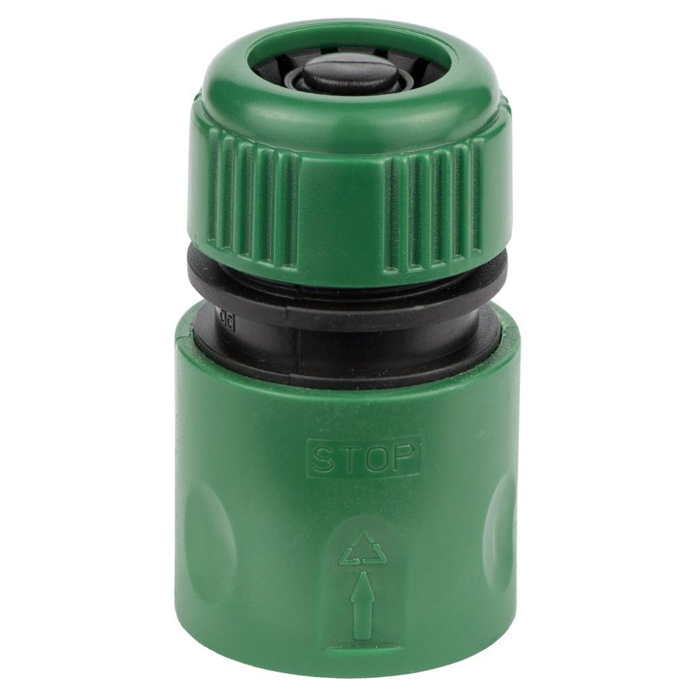 Конектор 1⁄2" швидкознімний для шланга 1⁄2" аквастоп (ABS) GRAD (5016115) Київ - фото 1