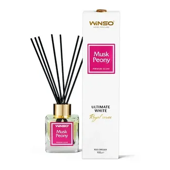 Аромадифузор з паличками Winso Ultimate White – Musk Peony Ковель