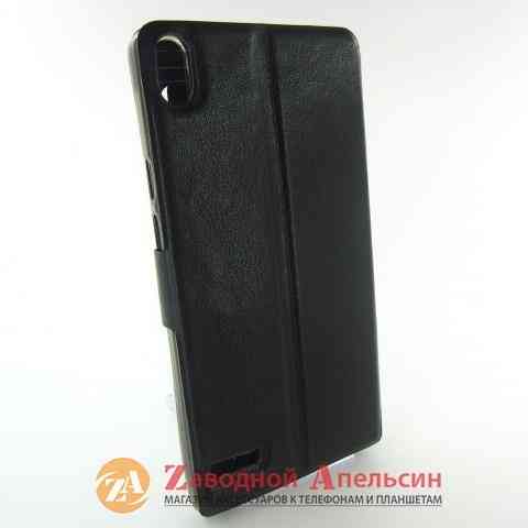 Чехол книжка Huawei P6 Smart Case черный Одесса