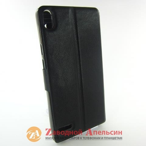 Чехол книжка Huawei P6 Smart Case черный Одесса - изображение 5