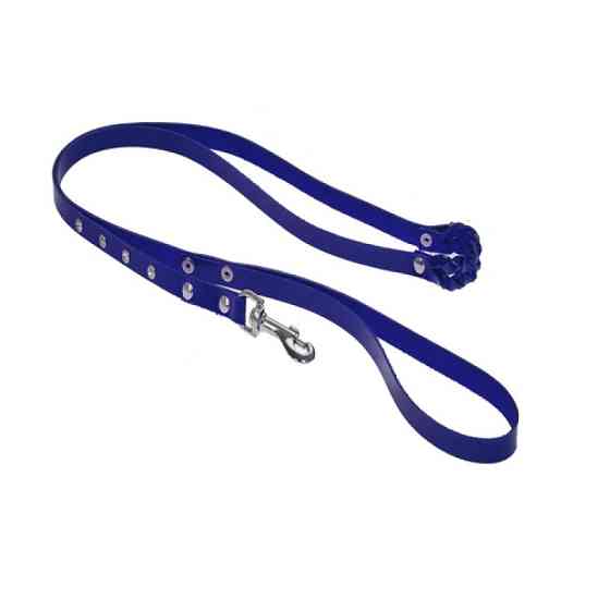 7995 Привід 10 мм "ЕЛЕГАНТ" з'єднаний плетінням прикрашений стразами Синій Вінниця