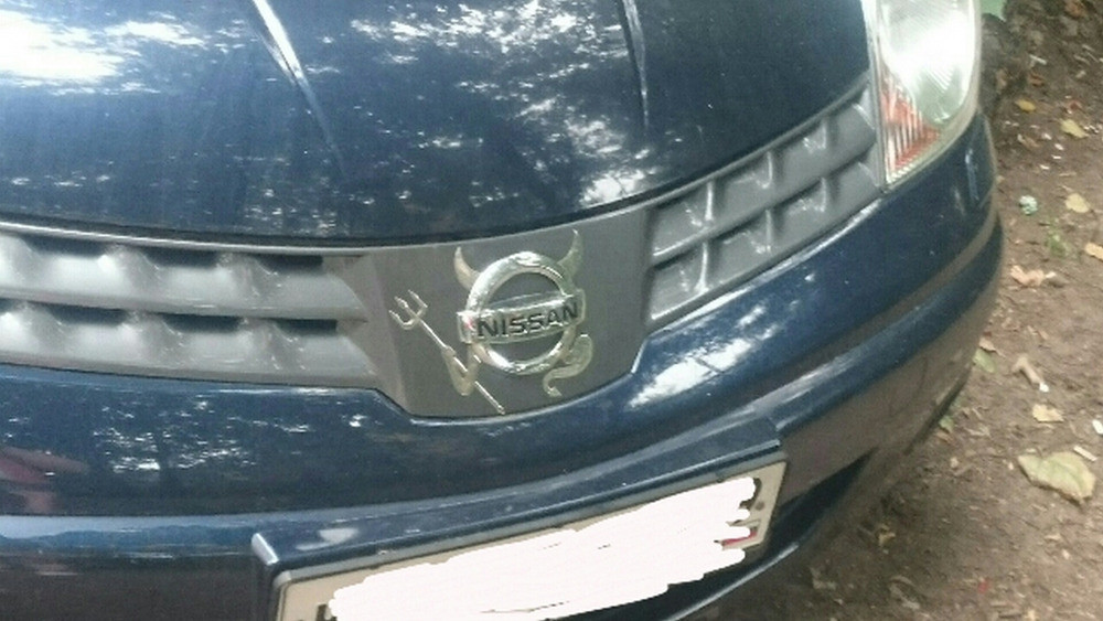 Наклейка опукла на авто Чертик . Тюнінг а Київ - фото 8