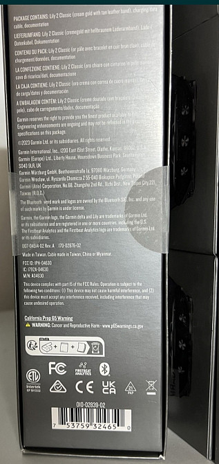 Часы: Garmin Lily 2 Classic Gream Gold With Tan Leather Band. Київ - фото 3