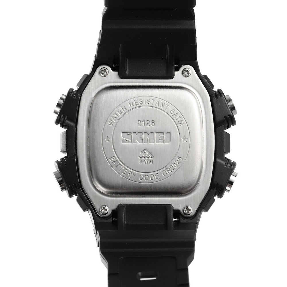 Skmei 2126SIBK Silver-Black Київ - фото 7