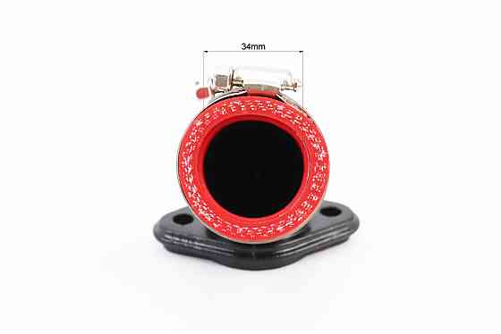 Патрубок карбюратора 29/34mm поворотний Бершадь